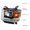 Spec-D Tuning Gmc Sierra Projector Headlight With Led Bar 14-18 2LHP-SIE14-DRL-GO - alternate 7